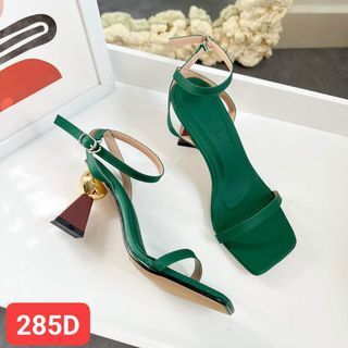 Sandal bản da gót gỗ 5f giá sỉ