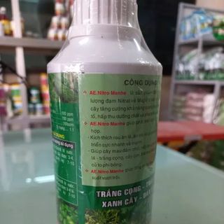 Phân bón lá AE Nitro Manhe Siêu dưỡng rau Anh Em 500ml