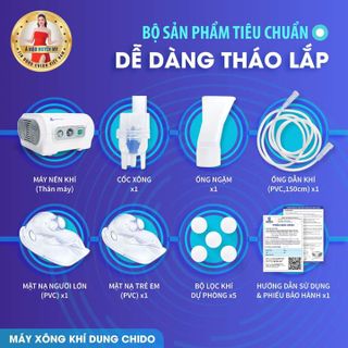 Máy xông khí Dung Chido cao cấp