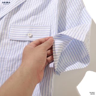 ÁO SƠ MI TAY NGẮN AKUBA 01M5027