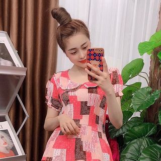 Đồ bộ nữ mặc nhà pijama Mango ép ly 2