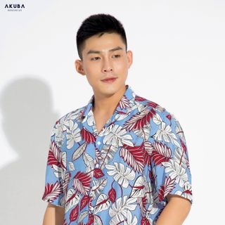 ÁO SƠ MI TAY NGẮN AKUBA 02B465