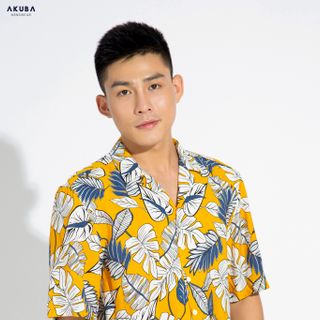 ÁO SƠ MI TAY NGẮN AKUBA 02B465