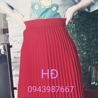Chân váy xếp ly