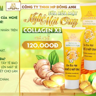 SỮA RỬA MẶT NGHỆ MẬT ONG COLLAGEN X3