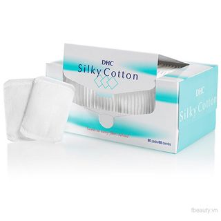 BÔNG TẨY TRANG SILKY COTTON 80PC - DHC