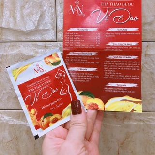 Trà đào giảm cân đông anh collagen x3