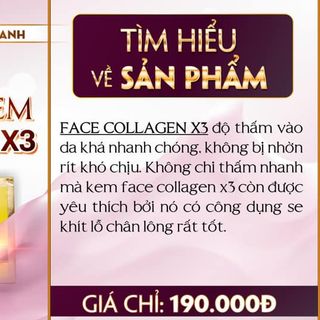 KEM FACE ĐÔNG ANH COLLAGEN X3 CHÍNH HÃNG