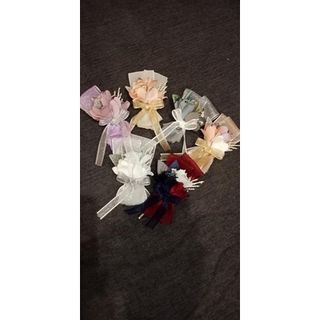 Hoa mộc lan cài áo cao cấp handmade