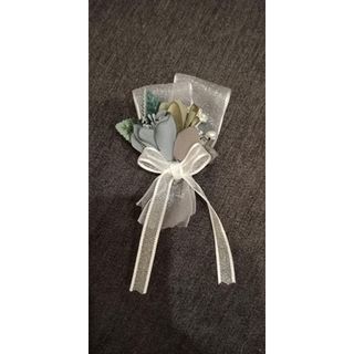 Hoa mộc lan cài áo cao cấp handmade