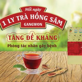 TRÀ HỒNG SÂM HÀN QUỐC 6 NĂM TUỔI