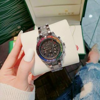 ĐỒNG HỒ RROLEX FULL ĐÁ TRUNG CẤP HOT