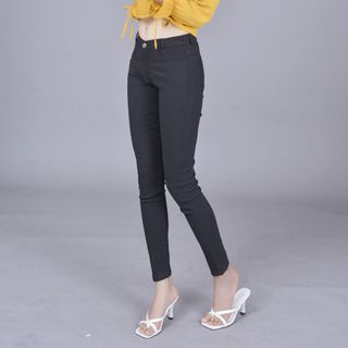 Quần dài nữ thun kaki dáng ôm co giản mạnh phù hợp đi học đi làm đi chơi Kkg01