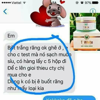 BỘT TRẮNG RĂNG THẢO DƯỢC T WHITE GIÚP RĂNG TRẮNG SÁNG