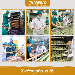 Mì hữu cơ - Mì củ nghệ nguyên chất Anpaso- Gói 120gr