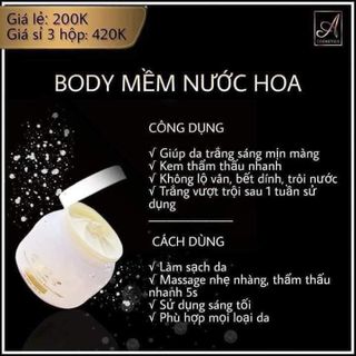 BODY MỀM A COSMETICS