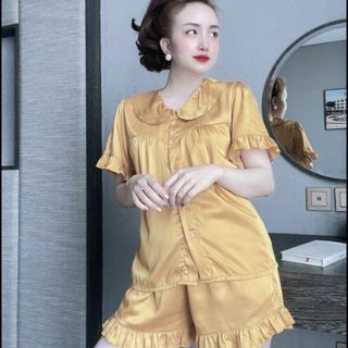 [3 size 46-70KG] Đồ bộ LỤA ĐÙI MÀU TIỂU THƯ DỄ THƯƠNG thời trang