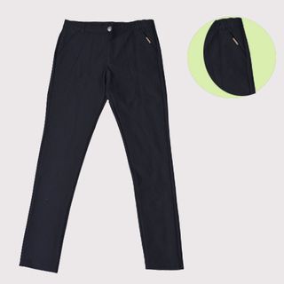 Quần dài nữ thun coton 1 nút dây kéo lưng chum dây săn dáng ôm co giản mạnh phù hợp đi học đi làm đi chơi Thd01