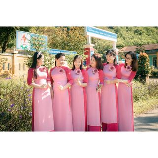 hoa cài áo dài handmade cao cấp
