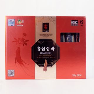 HỒNG SÂM NGUYÊN CỦ TẨM MẬT ONG 300G - SOBAEK KOREA