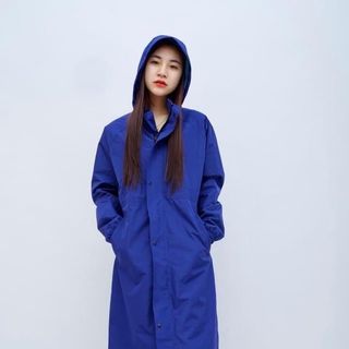 Áo Mưa Măng Tô Hàng 2 Lớp, Đẹp, Dày Dặn, Chống thấm tuyệt đối