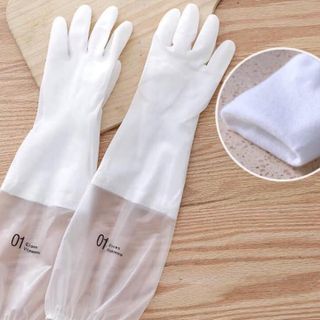 Găng tay cao su siêu dai chống tụt