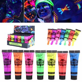 ( HÀNG MỚI VỀ ) MÀU NEON PHÁT SÁNG DÙNG VẼ CƠ THỂ TRONG PARTY LÊ HỘI giá sỉ