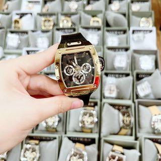 ĐỒNG HỒ GUEESS NAM ĐEN SIÊU CẤP NEW