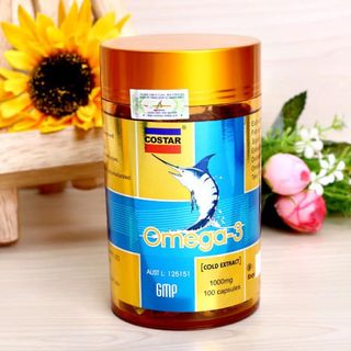 Viên dầu cá Omega 3 Costar (100 viên/lọ)