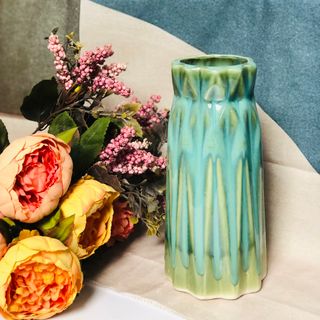 Lọ hoa Bát Tràng - ống kim cương