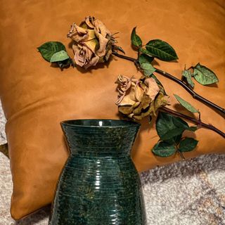 Lọ hoa Bát Tràng - Giỏ cua