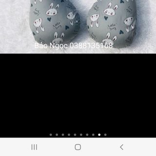 Gối chữ u giành cho bà bầu vải cottong 100%