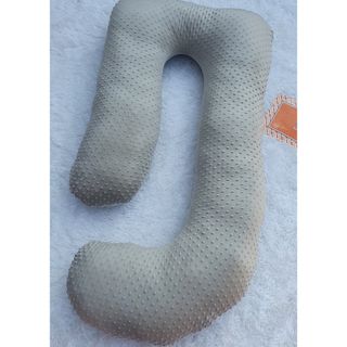 Gối chữ U và J cho bà bầu vải nhung 3D cao cấp cho mom