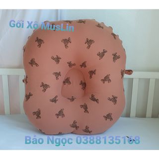 Gối chống trào ngược vải xô muslin hàng cao cấp