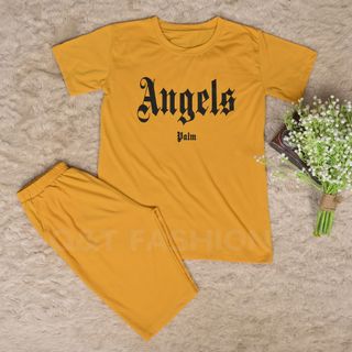 Sét bộ nữ,đồ bộ lững nữ thun sufa cá tính, dể thương-ĐBL07-VÀNG