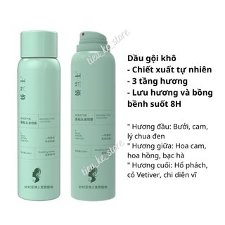 Gội khô nội địa trung xanh cô gái hàng loại 1 nắp sắt