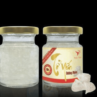 Hũ Chưng Yến Thủy Tinh 70ML nắp thiếc vàng - Hũ Thủy Tinh Đựng Yến Chưng - Hủ Thủy Tinh Đựng Dầu Dừa