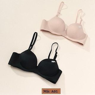 Áo lót nữ, áo ngực nữ su không gọng nâng ngực chống xệ A01