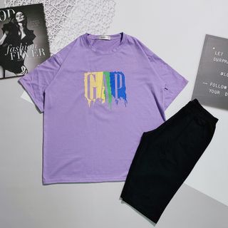 Chuyên sỉ Áo phông cotton khô form oversize dưới 75kg gap Xưởng may YoYo chuyên sỉ áo thun thái