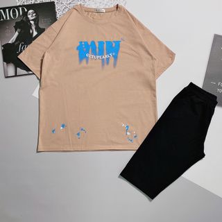 Chuyên sỉ Áo phông cotton khô form oversize dưới 75kg happy Xưởng may YoYo chuyên sỉ áo thun thái
