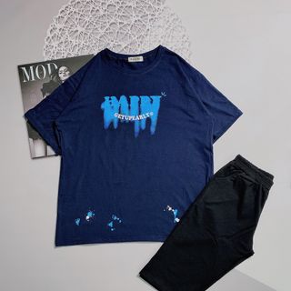 Chuyên sỉ Áo phông cotton khô form oversize dưới 75kg happy Xưởng may YoYo chuyên sỉ áo thun thái