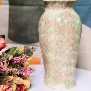 Lọ hoa Bát Tràng Đùi dế khắc