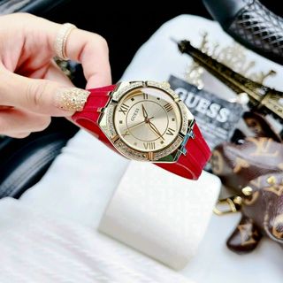 ĐỒNG HỒ GUEESS ĐỎ NỮ CAO CẤP HOT