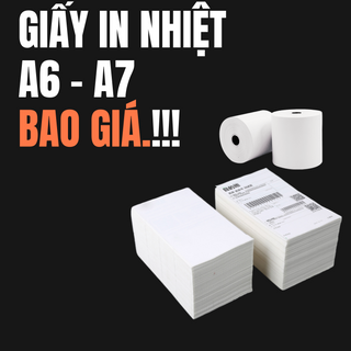 GIẤY IN NHIỆT TỆP A6 100*150 giá sỉ