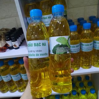 Tinh dầu bạc hà loại 2 lau nhà, chai 500ml