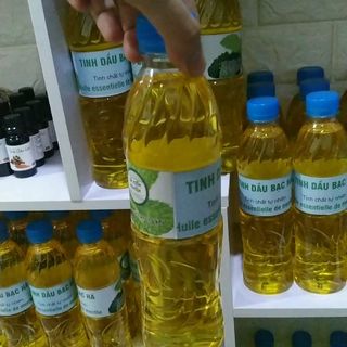 Tinh dầu bạc hà loại 2 lau nhà, chai 500ml