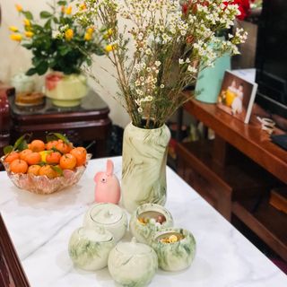 LỌ HOA BÁT TRÀNG - CAN NƯỚC