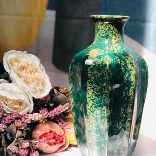 Lọ hoa Bát Tràng - Múi khế