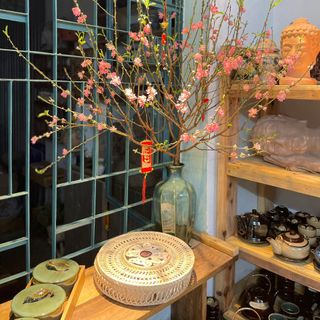Lọ hoa Bát Tràng - Múi khế