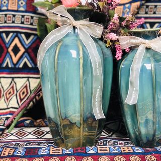 Lọ hoa Bát Tràng - Múi khế